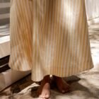 SKIRT 01 - Yellow stripes