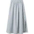 SS26 Skirt - Blue Stripes