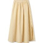 SS26 Skirt - Yellow Stripes