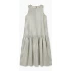 DRESS 03 - Blight blue stripes