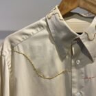Laborium embroidered Shirt yellow