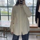 Laborium embroidered Shirt yellow