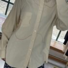 Laborium embroidered Shirt yellow