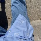 Chemise Bleu Brodee 03